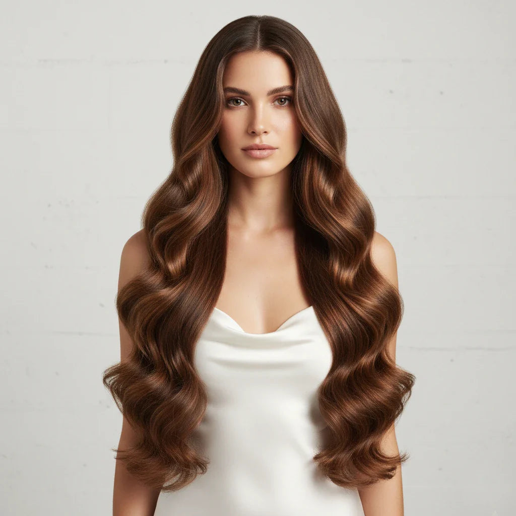 Tape in Extension - Body Wavy 32” Light Ash Brown