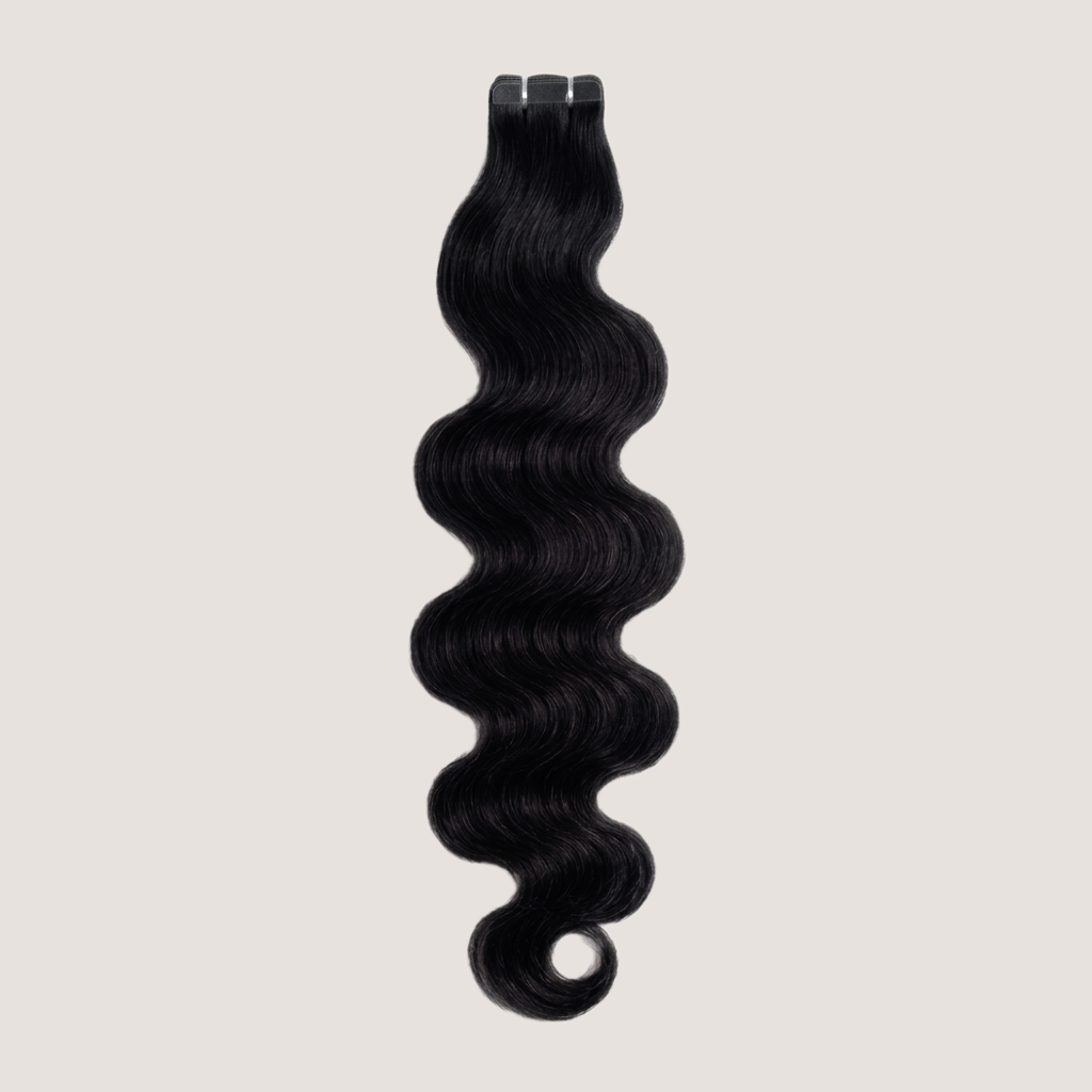 Tape in Extension - Body Wavy 18” Jet Black (200g)