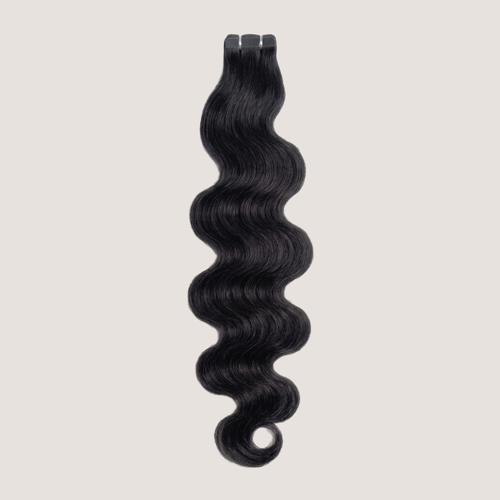 Tape in Extension - Body Wavy 18” Ash Black (200g)