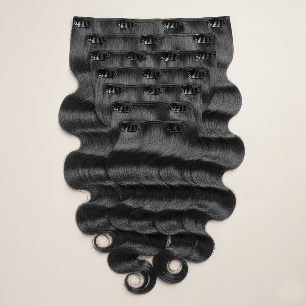 Tape in Extension - Body Wavy 20” Natural Black