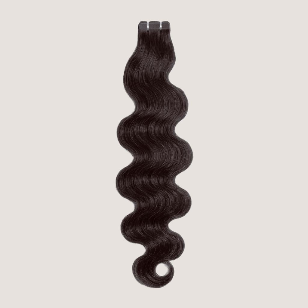 Tape in Extension - Body Wavy 30” Dark Chestnut Brown (150g)