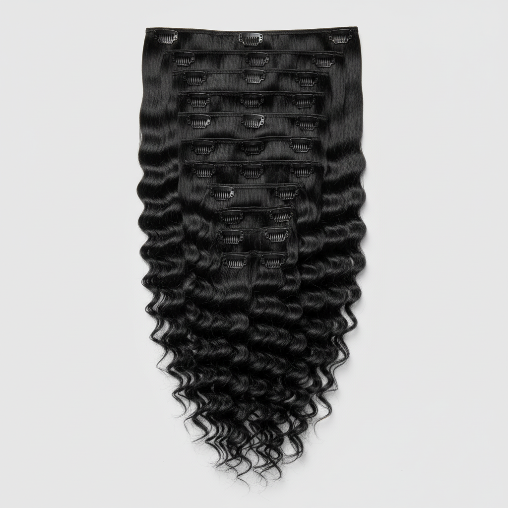 K-Tip - Deep Curly 24” Jet Black