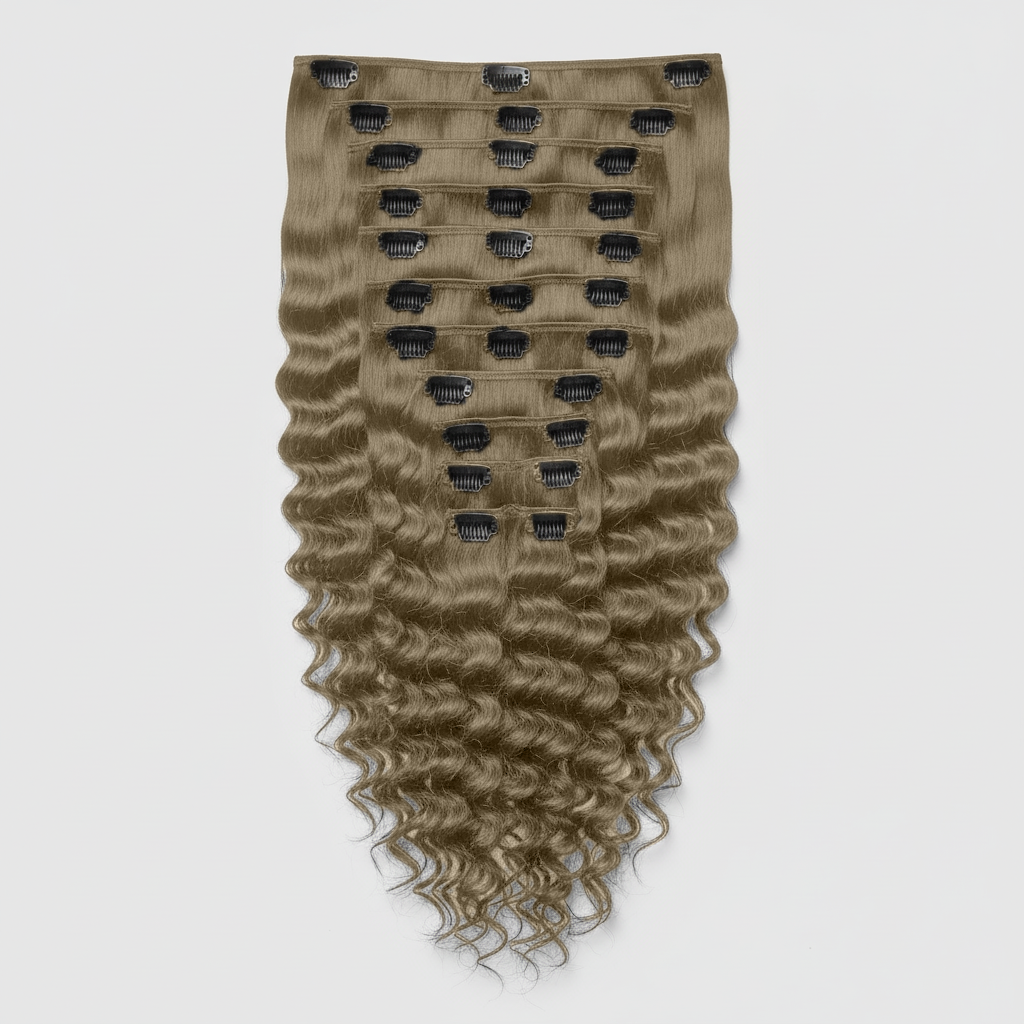 Fusion - Deep Curly 18” Champagne Blonde