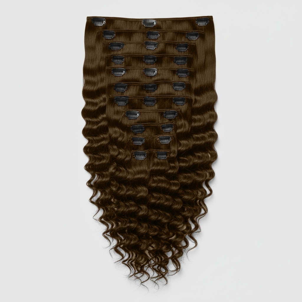 K-Tip - Deep Curly 16” Medium Brown