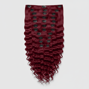 Tape in Extension - Deep Curly 32” Deep Red