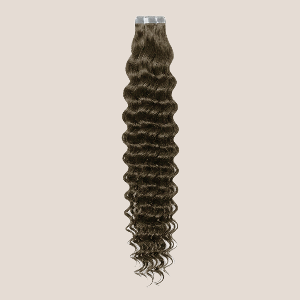 Tape in Extension - Deep Curly 24” Dirty Blonde (150g)