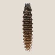 Tape in Extension - Deep Curly 16” Bronde (150g)