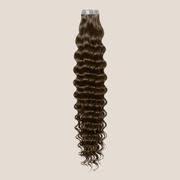 Tape in Extension - Deep Curly 22” Dark Ash Blonde (200g)
