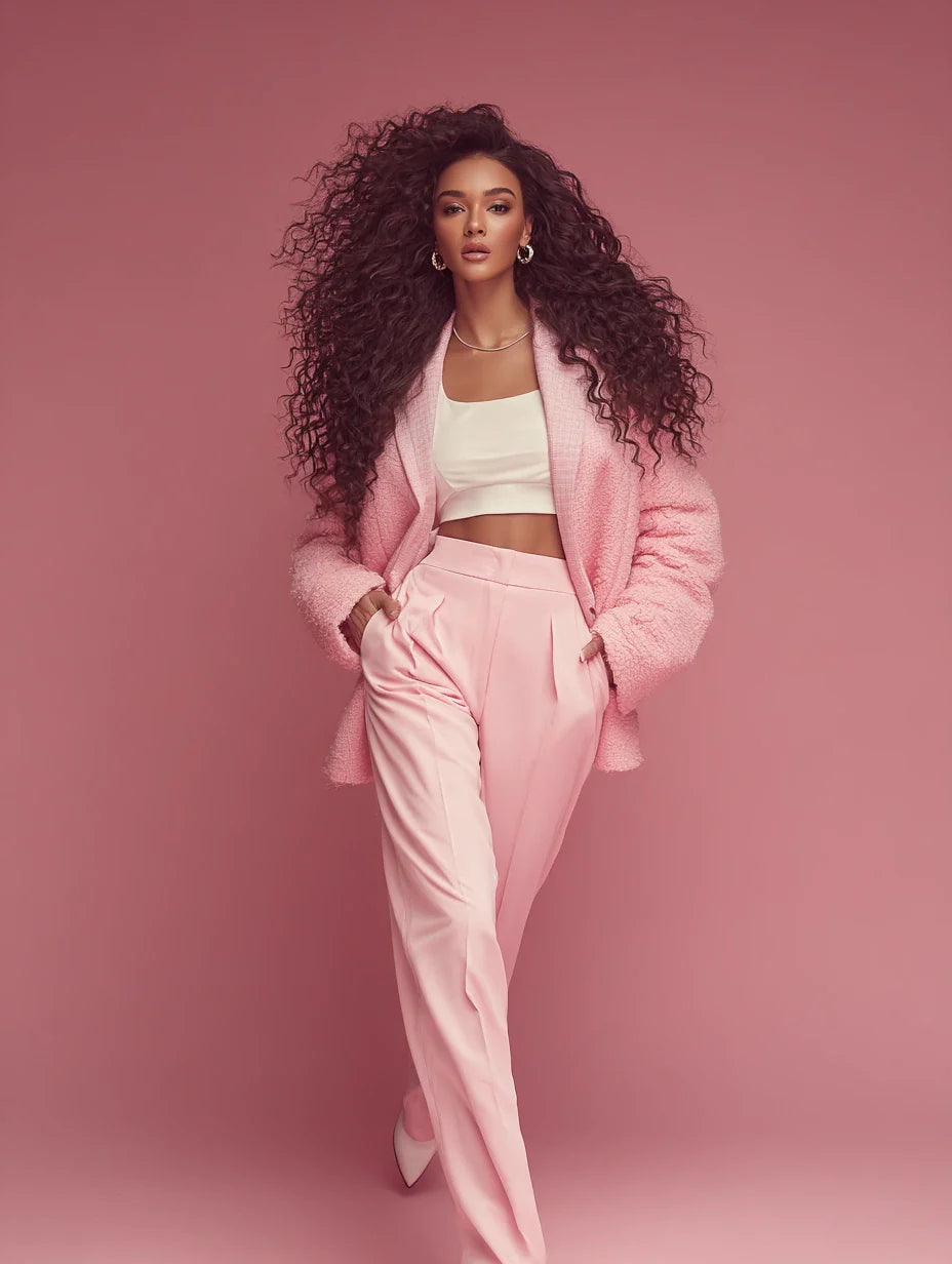 Weft - Deep Curly 18” Dark Chestnut Brown