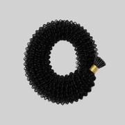 Fusion - Deep Curly 24” Jet Black (200g)