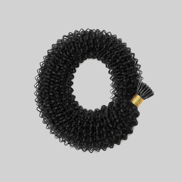 Fusion - Deep Curly 18” Ash Black (150g)