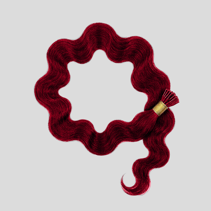 Fusion - Natural Wavy 18” Bright Red (200g)