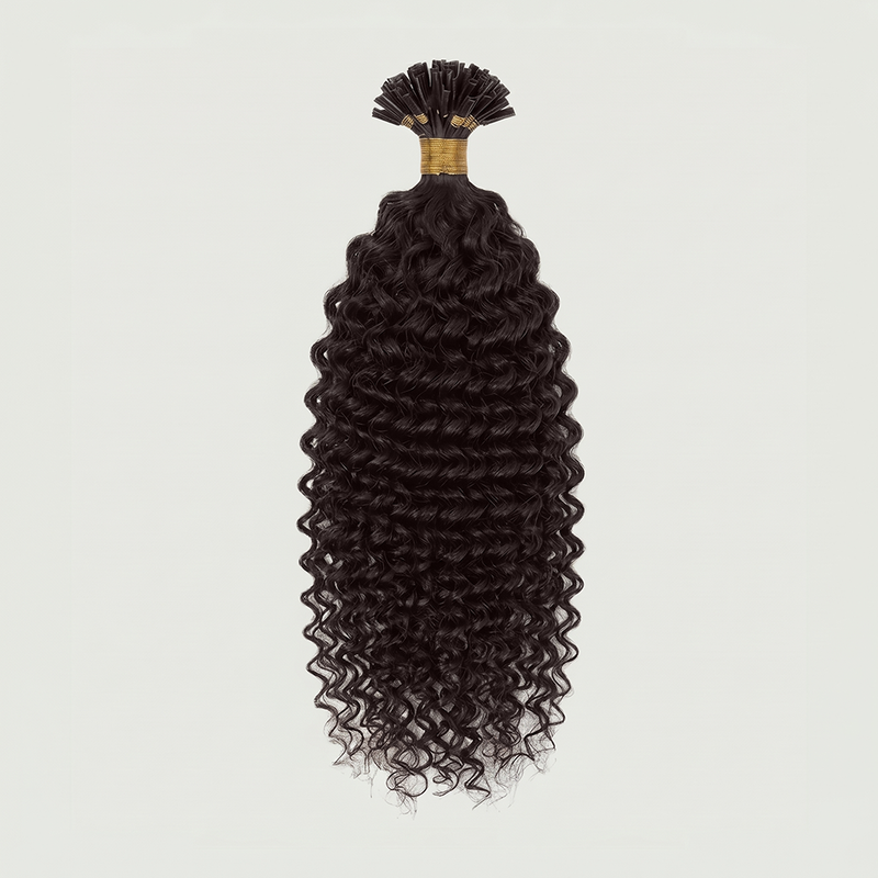 K-Tip - Deep Curly 20” Dark Chestnut Brown (100g)
