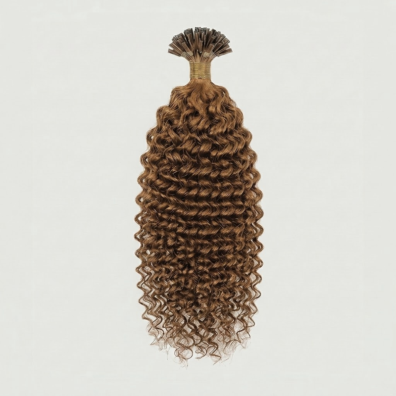 K-Tip - Deep Curly 20” Amber (200g)