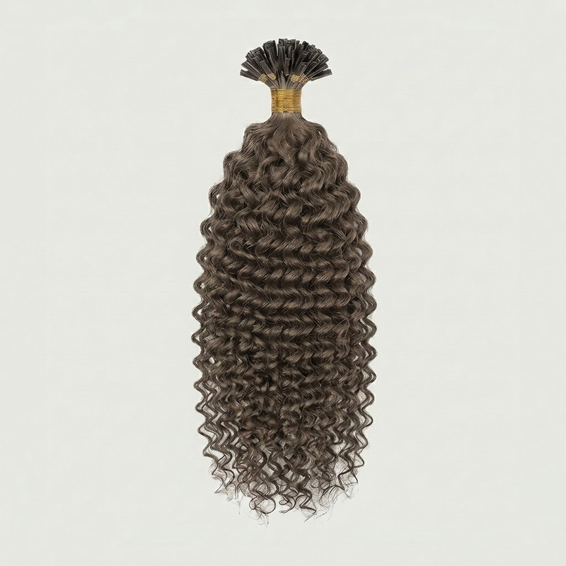 K-Tip - Deep Curly 24” Dark Ash Blonde (100g)