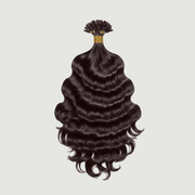 K-Tip - Kim K Wavy 18” Dark Chestnut Brown (100g)