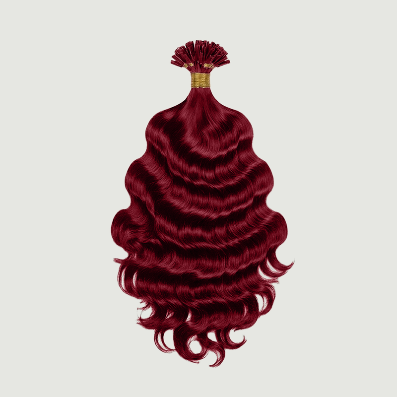 K-Tip - Kim K Wavy 18” Deep Red (200g)