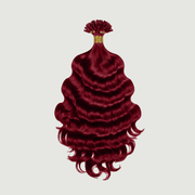 K-Tip - Kim K Wavy 22” Deep Red (200g)