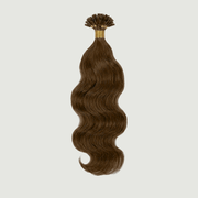 K-Tip - Natural Wavy 20” Medium Brown (150g)