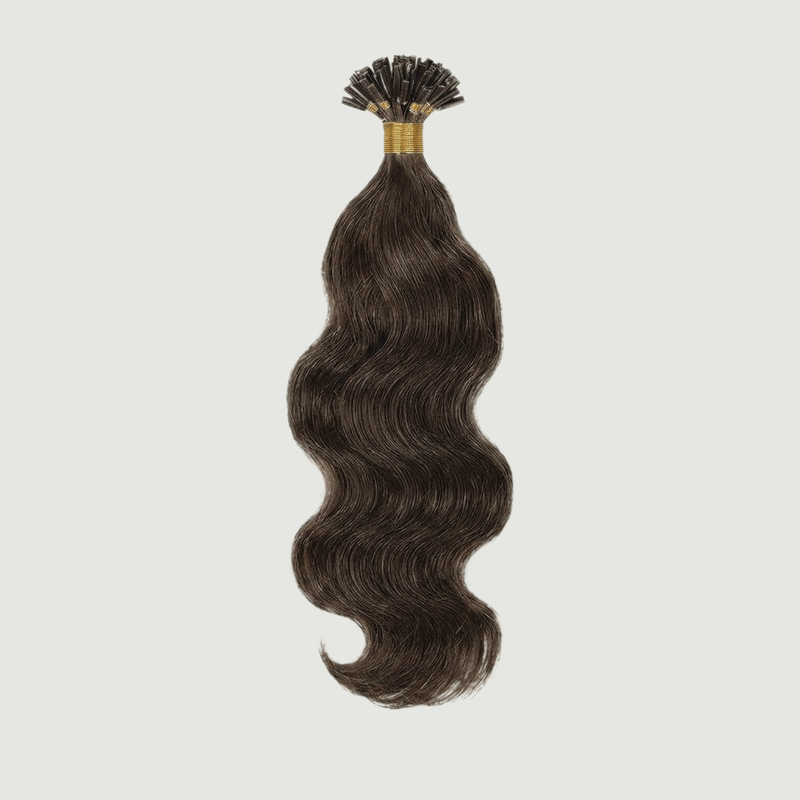 K-Tip - Natural Wavy 32” Dark Ash Blonde (200g)