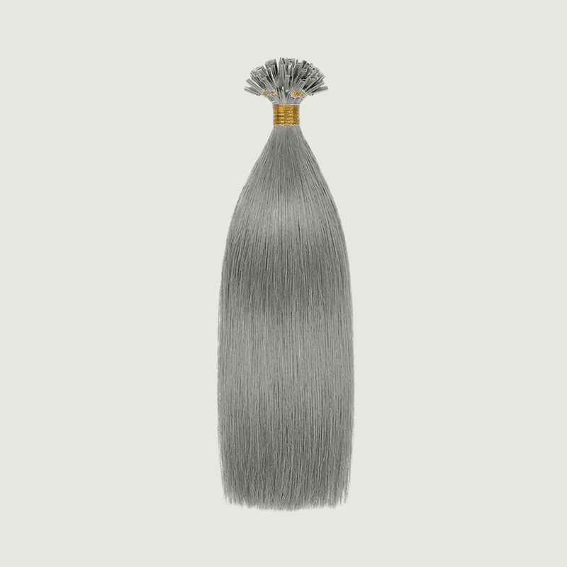 K-Tip - Straight 26” Silver Blonde (100g)