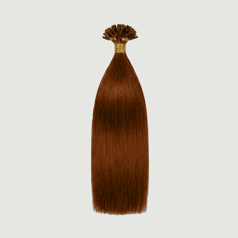 K-Tip - Straight 26” Light Chestnut Brown (100g)