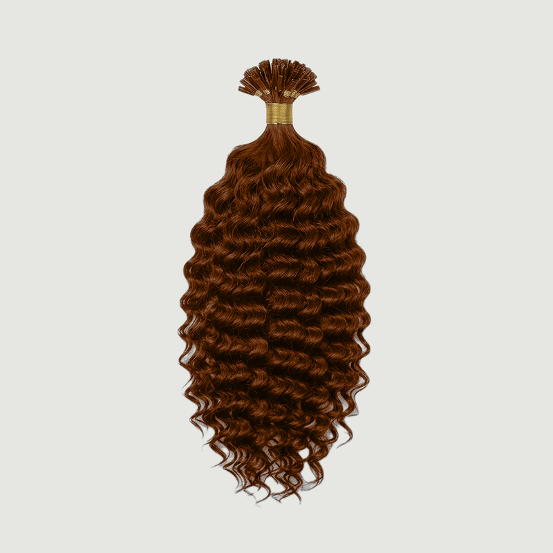K-Tip - Water Wavy 32” Light Chestnut Brown (150g)