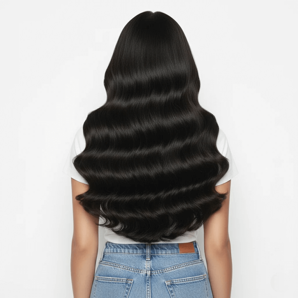 Tape in Extension - Kim K Wavy 22” Natural Black