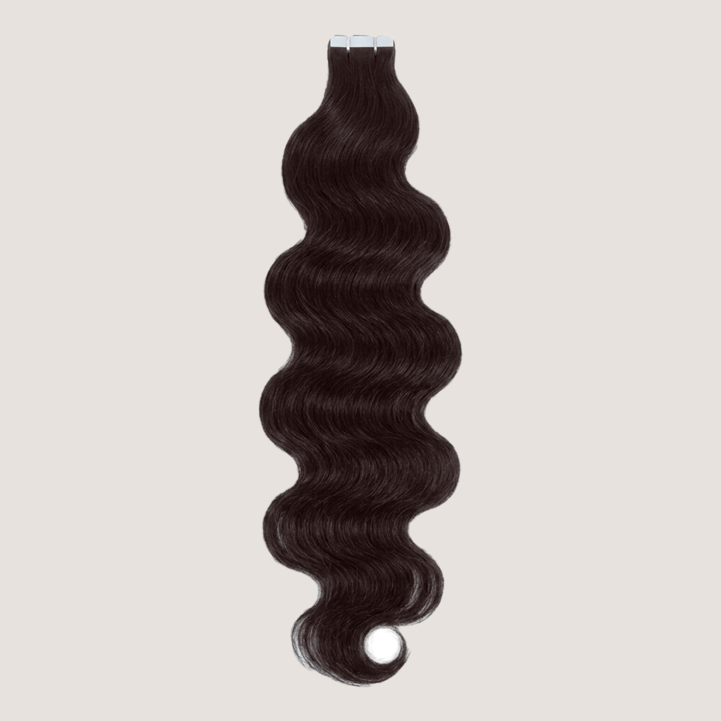 Tape in Extension - Kim K Wavy 26” Dark Chestnut Brown (100g)