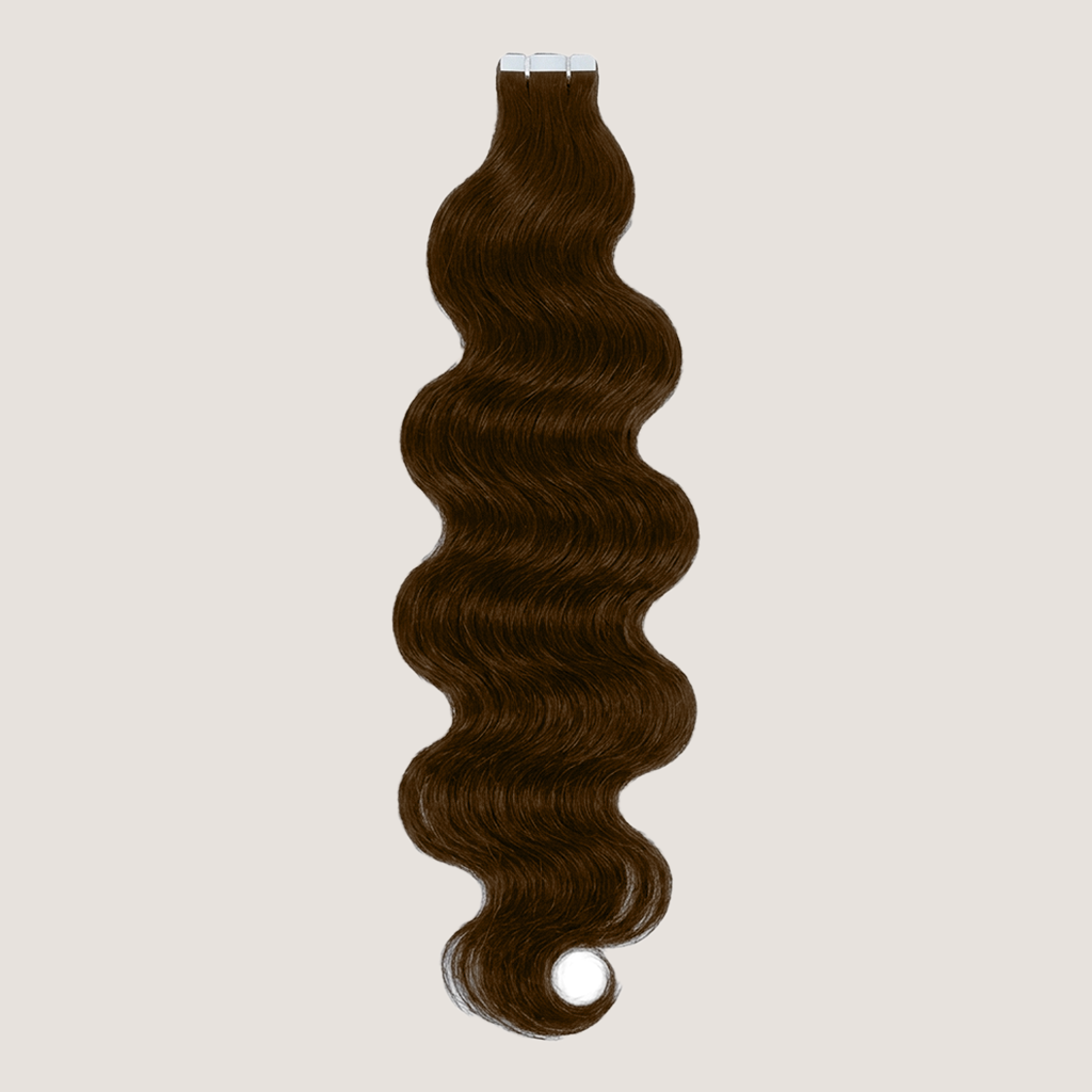 Tape in Extension - Kim K Wavy 26” Medium Brown (100g)