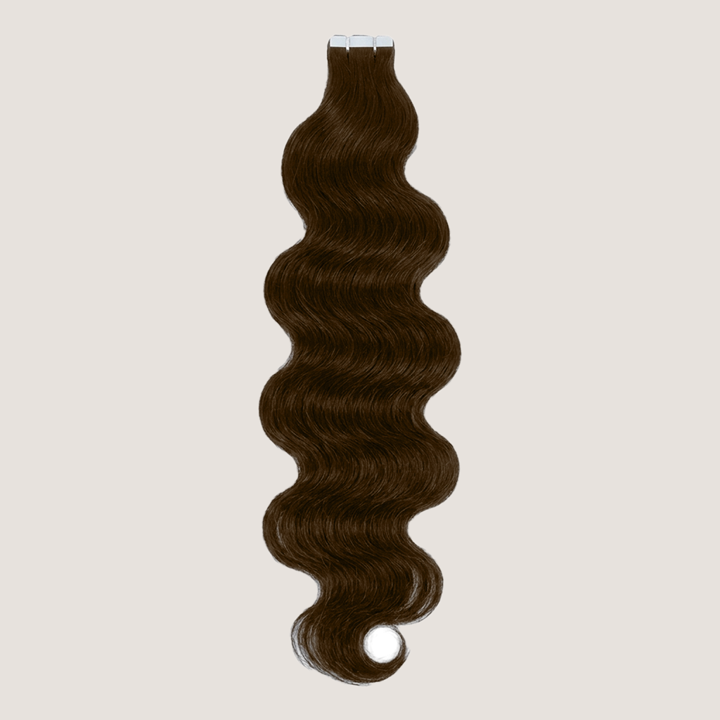 Tape in Extension - Kim K Wavy 20” Light Ash Brown (200g)