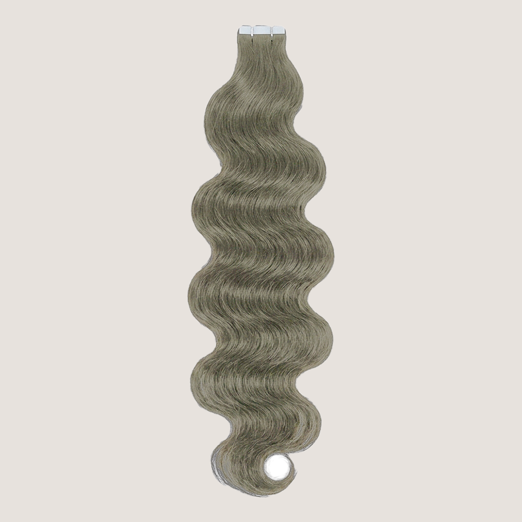 Tape in Extension - Kim K Wavy 22” Platinum Blonde (150g)