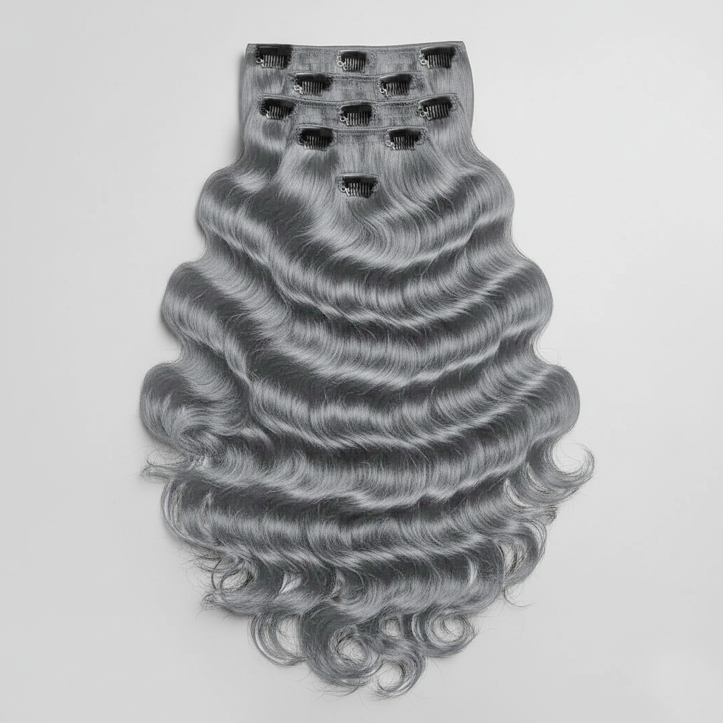 K-Tip - Kim K Wavy 26” Silver Blonde