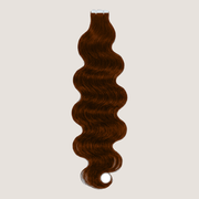 Tape in Extension - Kim K Wavy 22” Light Chestnut Brown (150g)