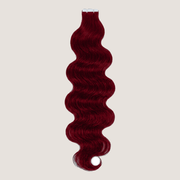 Tape in Extension - Kim K Wavy 20” Deep Red (150g)
