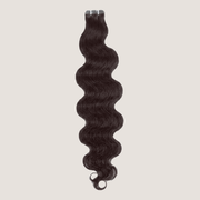 Tape in Extension - Natural Wavy 26” Dark Chestnut Brown (100g)