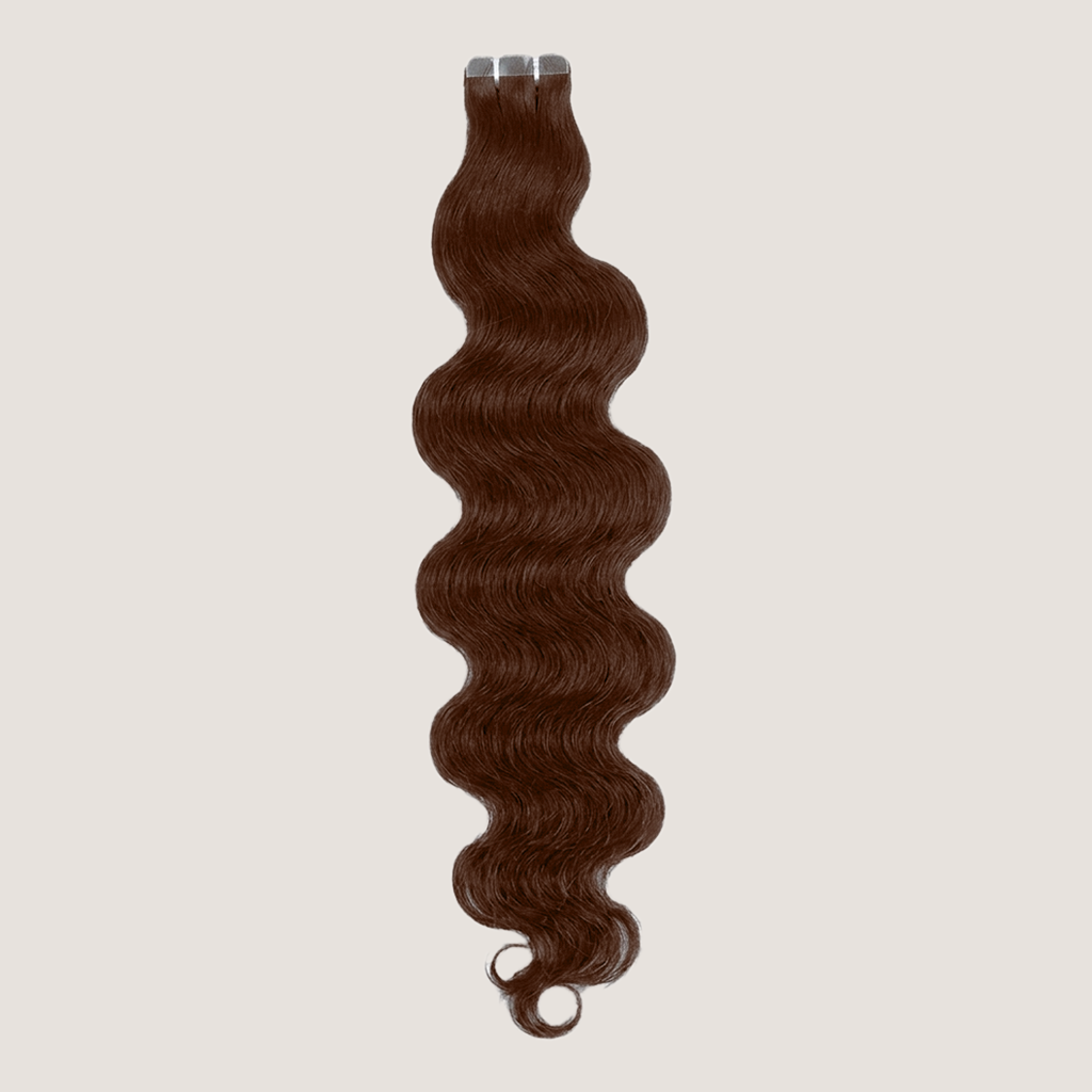 Tape in Extension - Natural Wavy 20” Light Brown (200g)