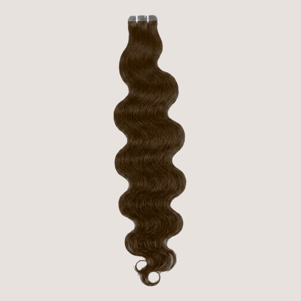 Tape in Extension - Natural Wavy 28” Light Ash Brown (150g)