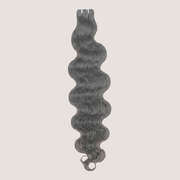 Tape in Extension - Natural Wavy 22” Silver Blonde (150g)