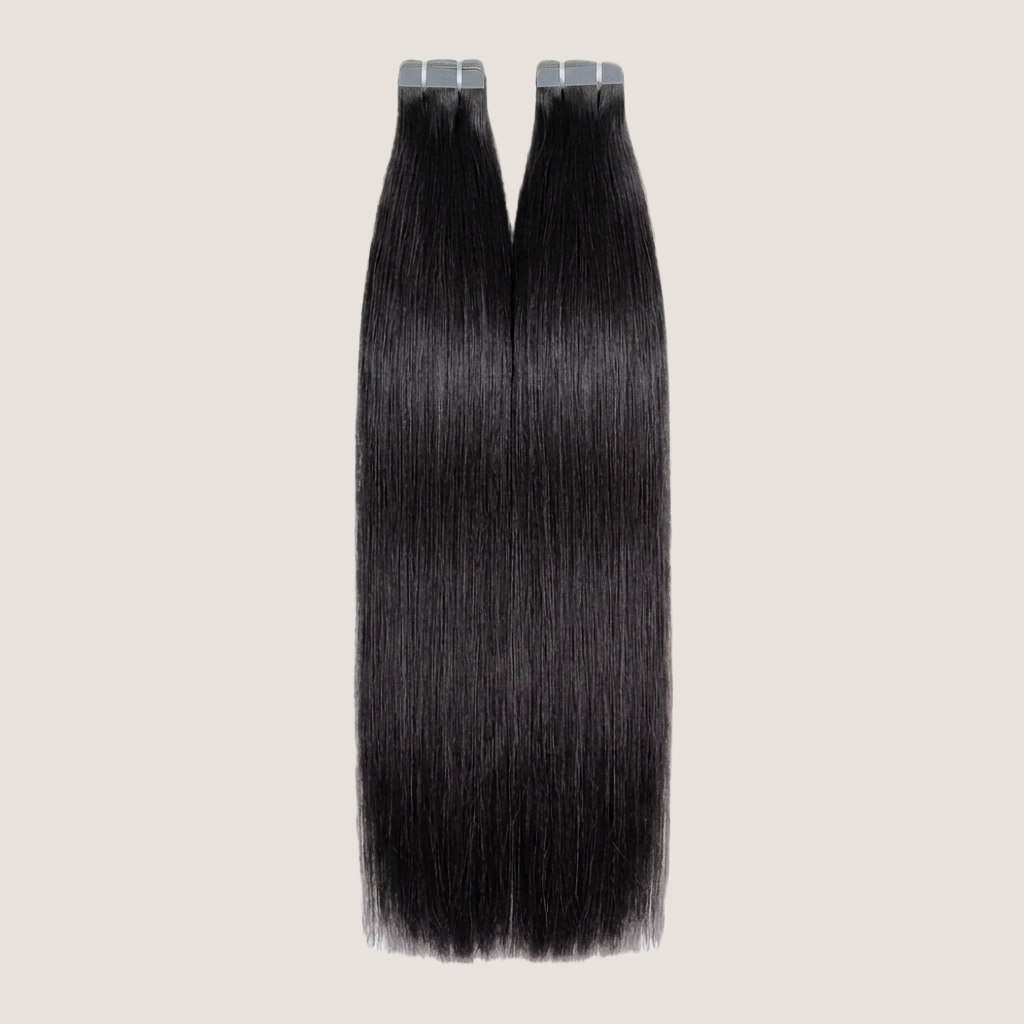 Tape in Extension - Straight 28” Ash Black (150g)