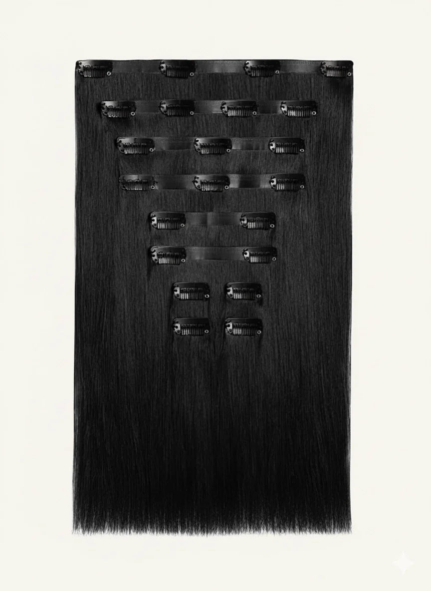 Tape in Extension - Straight 30” Ash Black