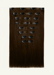 Seamless Clip in Extension - Straight 24” Light Ash Brown