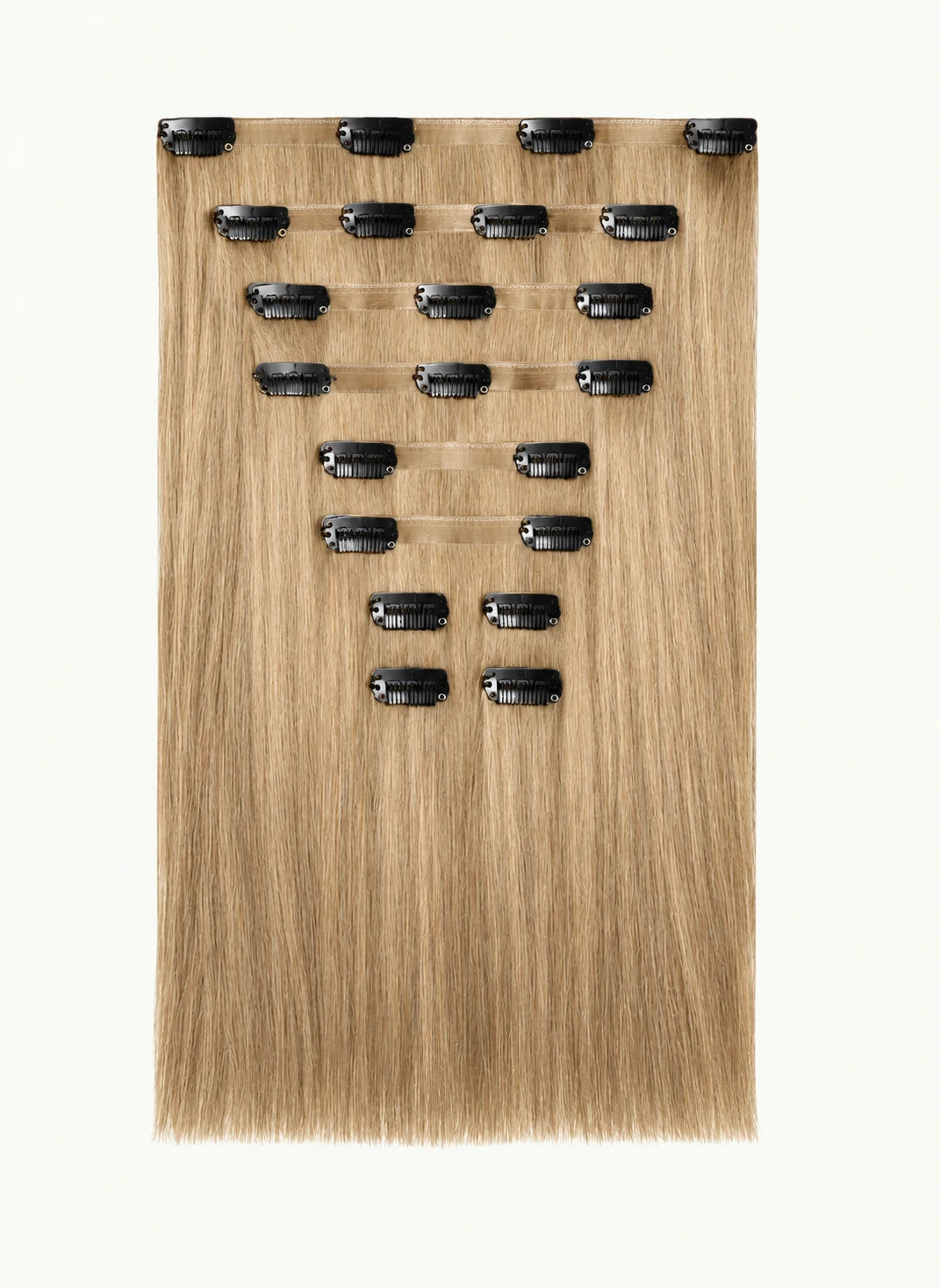 Seamless Clip in Extension - Straight 24” Dirty Blonde (250g)