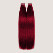 Tape in Extension - Straight 20” Bright Red (150g)