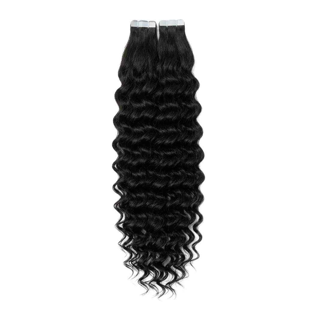 Tape in Extension - Water Wavy 30” Light Ash Brown (200g)
