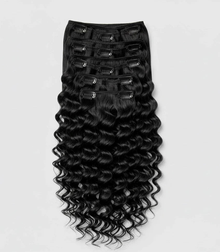 Tape in Extension - Water Wavy 32” Jet Black