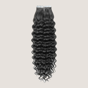 Tape in Extension - Water Wavy 26” Natural Black (100g)
