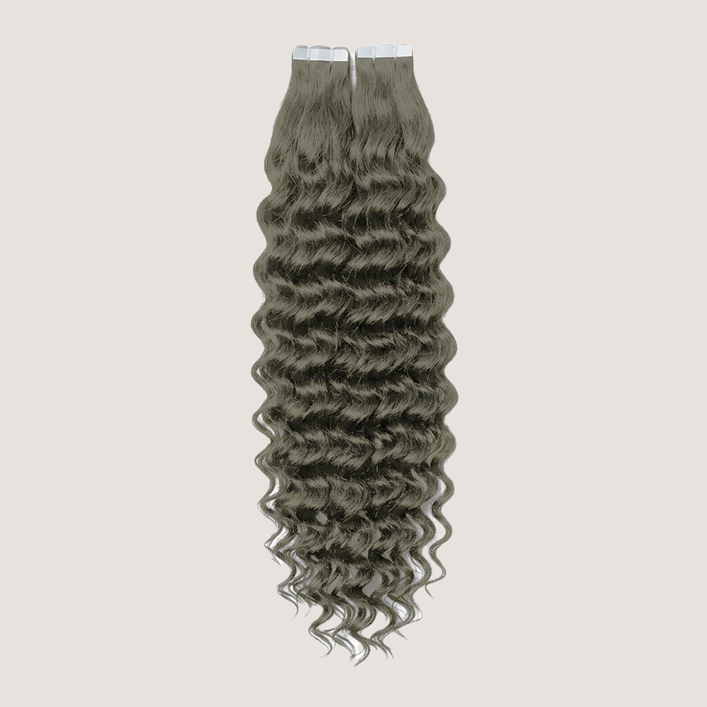 Tape in Extension - Water Wavy 26” Platinum Blonde (150g)