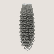 Tape in Extension - Water Wavy 24” Silver Blonde (100g)