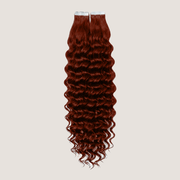 Tape in Extension - Water Wavy 24” Auburn (150g)